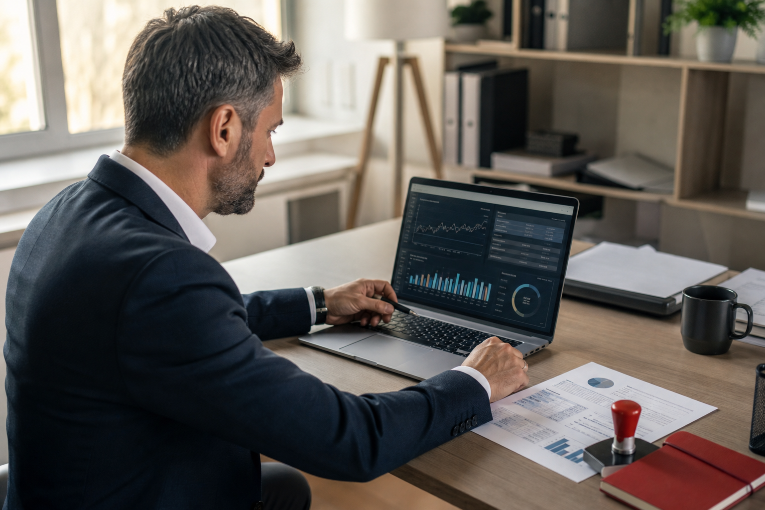 Finance review of profit and expense reports